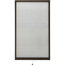 vidaXL Zanzariera Avvolgibile per Finestre Marrone 90x170 cm - Marrone precio