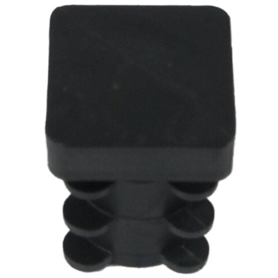 GOMMINO INTERNO QUADRO in PVC Nero 16X16 mm Conf. 4 pz - Maurer