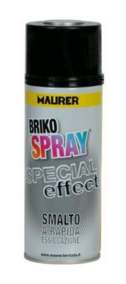 Smalto BRIKO SPRAY 400 ml BIANCO fino a 800o alte temperature Conf. 6 pz - Maurer