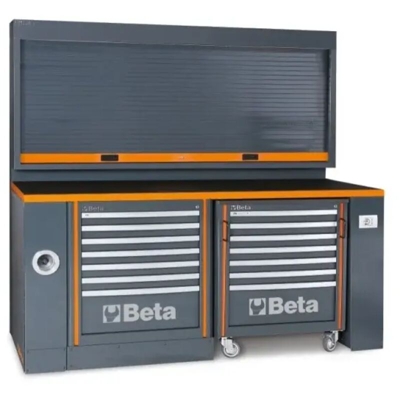 Postazione di lavoro per arredo officina Beta C55PB-PRO/5E