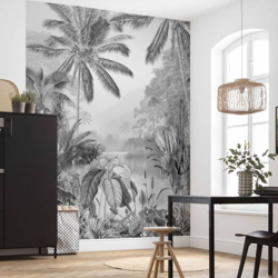 Komar Foto Murale Lac Tropical Black & White 200x270 cm - Multicolore características