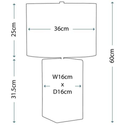 Lampada Da Tavolo 1 Luce Crema, E27 precio