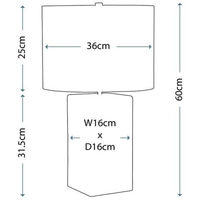 Lampada Da Tavolo 1 Luce Crema, E27