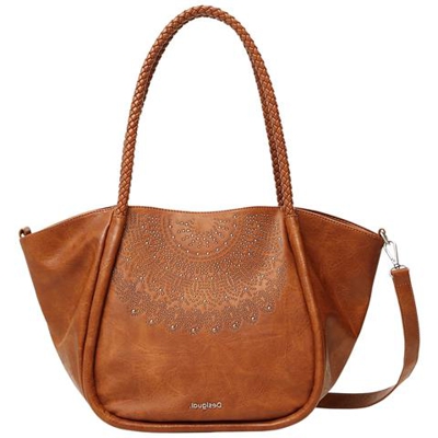 Marchio: Desigual - Genere: Donna - Tipologia: Borse - Scolore: Marrone, Taglia: Unica