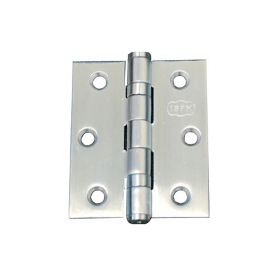 Cerniera Per Porta A Libro Acciaio Inox Satinato 102X89Mm 4X3,5" Con Cuscinetto A Sfera