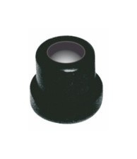 SOTTOPIEDE PUNTALE LISCIO NERO TONDO mm 26