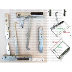 Kit 2Pz Cerniere Molle Porta Forno Cucina Smeg Alfa características