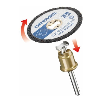 Set 5 Dischi per Taglio Plastica Dremel 476