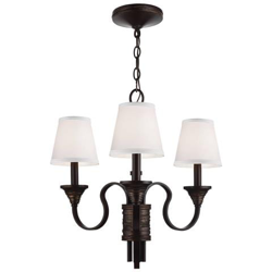 Lampadario A Bracci Multipli A 3 Luci In Ottone Anticato, Finitura Bronzo, Attacco E14 características