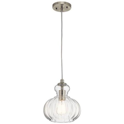 Lampada A Sospensione A 1 Luce, Nichel Spazzolato, E27 precio