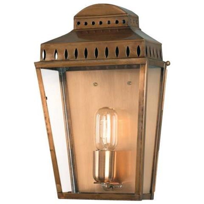 Lanterna A Filo Per Esterni A 1 Luce In Ottone Massiccio Ip44, E27