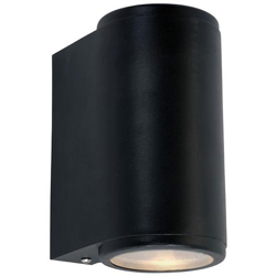 Lampada Da Parete Per Esterni A 2 Luci, Nera, Ip44, Gu10 precio