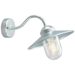 Lanterna Da Parete Cupola 1 Luce Pescatore Da Esterno Galvanizzata Ip55, E27 precio