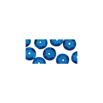 Rayher - Paillette Concave Blu 6Mm - 6Gr