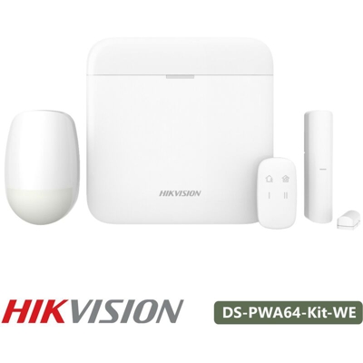 Hikvision AX PRO Allarme Kit 64 Zone Wifi 868MHz GPRS 3G 4G DS-PWA64-Kit-WE