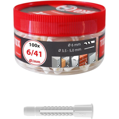 Tassello Multiuso Deco 6/41 (100) - TOX