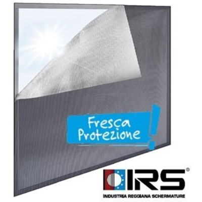 Zanzariera Adesiva Velcro Strappo Finestra Anticalore Riflettente Anti Zanzara - Dimensione: 150 x 180