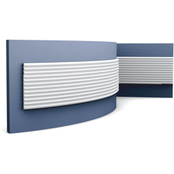 3D Rivestimento murale Decor W108F MODERN ZIGZAG pannello parete elemento decorativo design moderno bianco 2 m - Orac en oferta