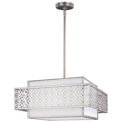 Barra A Sospensione A 3 Luci Argento, Attacco E27