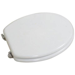 Copriwater Coprivaso In Legno Laccato Bianco Classico 6 Pezzi en oferta