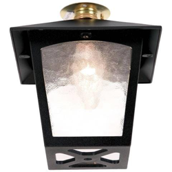 Lanterna Da Soffitto A Filo Da Esterno 1 Luce Nera precio