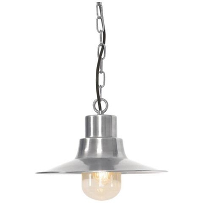 Lanterna A Catena Da Soffitto Da Esterno 1 Luce Nichel Antico Ip44, E27