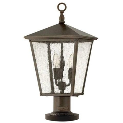 Piantana Da Esterno A 3 Luci Regency Bronze Ip44, E14