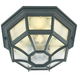 Lanterna Da Parete Per Esterni 1 Luce Con Luce Nera Ip44, Attacco E27 precio