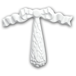 Profhome Decor - Elemento decorativo 160001 Profhome stile neoimpero bianco precio