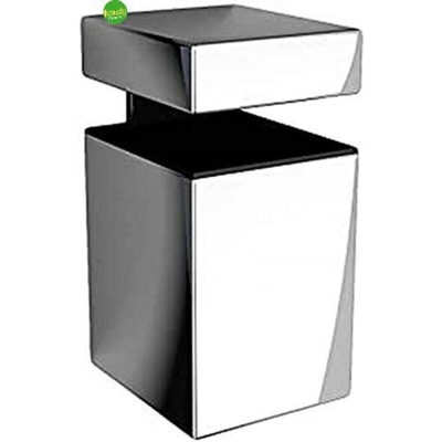 2 REGGIMENSOLA PER VETRO BLOCK CM.4 CROMO - Bolis Italia