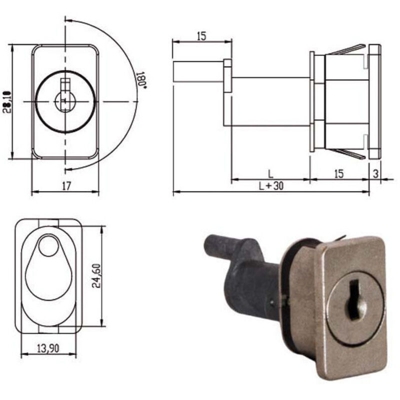 Cilindro Per Metallo Art.163432 10 Mm Moia