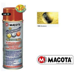Vernice Spray 400ml Effetto Doratura Smalto Acrilico NON COLA - Macota en oferta