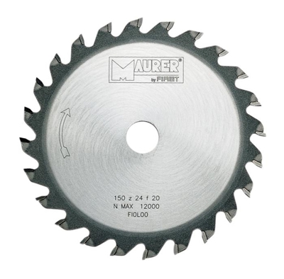 Maurer-plus - Lama Circolare Widia per Legno 235 mm 30 denti Foro 30/25 Maurer Plus