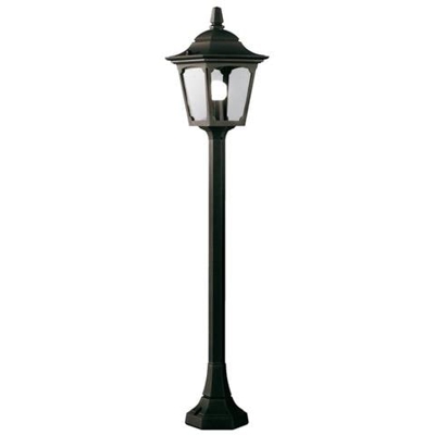 Lampioncino Da Esterno 1 Luce Nero Ip44, E27