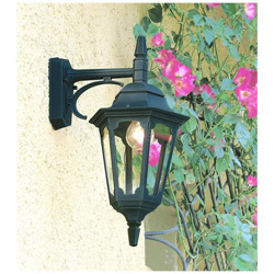 Lanterna Da Parete Per Esterni 1 Luce Con Luce Nera Ip44, Attacco E27 en oferta