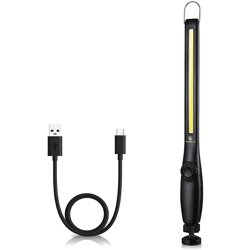 Lampada da lavoro a LED LangRay - Torcia per officina Luce per ispezione COB Luce da campeggio con 750 lumen, magnetica per riparazioni auto, precio