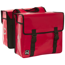 Willex Borsa da Bicicletta Tarpaulin 40 L Rossa - Rosso en oferta