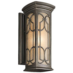 Lanterna Da Parete 1 Luce Da Esterno Medio Bronzo Antico Ip44, E27 características
