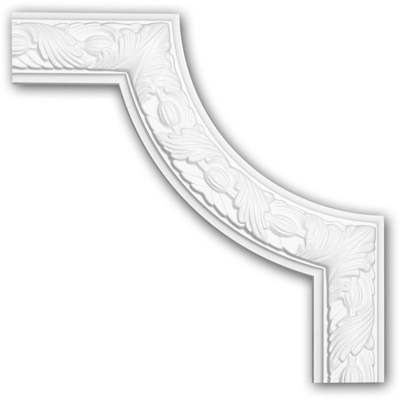 Elemento angolare 152348 Profhome elemento decorativo design classico senza tempo bianco