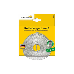 41203 - Cinghia per tapparelle, 14 mm/12.0m, bianco - Schellenberg precio