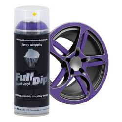 Vinile Liquido Metallizzato Spray 400 mL | viola metallizzato - viola metallizzato - Full Dip en oferta