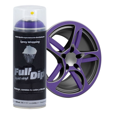 Vinile Liquido Metallizzato Spray 400 mL | viola metallizzato - viola metallizzato - Full Dip