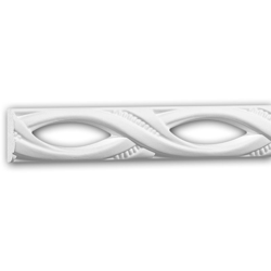 Profhome Decor - Cornice Parete 151372 Profhome modanatura tipo stucco fregio stile neoimpero bianco 2 m características
