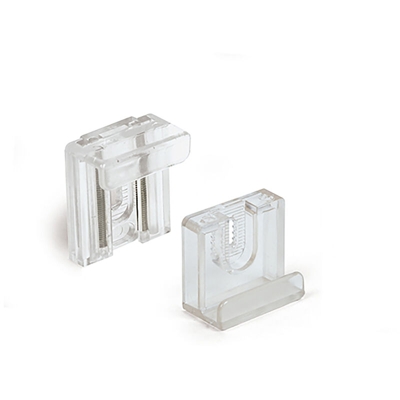 Pinze per specchi, Plastica, Trasparente. Marchio REI