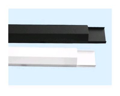 Copricavo Alluminio Mensola Tv Colore Nero Diam. 50mm Lunghezza 75cm.