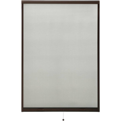 vidaXL Zanzariera Avvolgibile per Finestre Marrone 110x170 cm - Marrone características