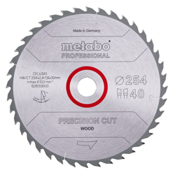 Metabo Lama 'precision cut wood - professional', 254x2,4/1,6x30, Z40 WZ 20° - 628059000 en oferta