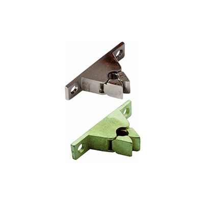 FERMAPORTA A PINZA cromato - pz. 1