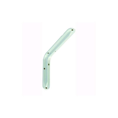 Reggimensola in acciaio verniciato bianco Aldeghi 2522VB cm 25