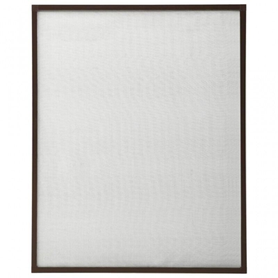 vidaXL Zanzariera per Finestre Marrone 90x120 cm - Marrone